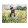 Trademark Fine Art Edvard Munch 'The Haymaker' Canvas Art, 24x32 AA00702-C2432GG